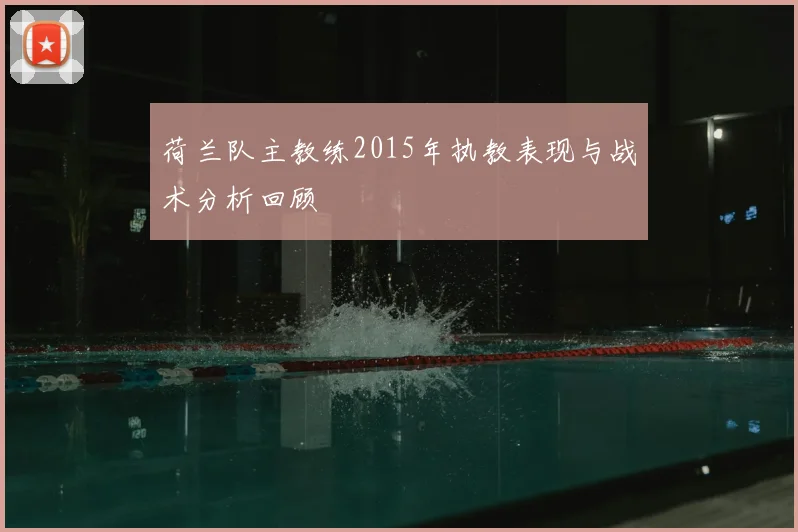 荷兰队主教练2015年执教表现与战术分析回顾