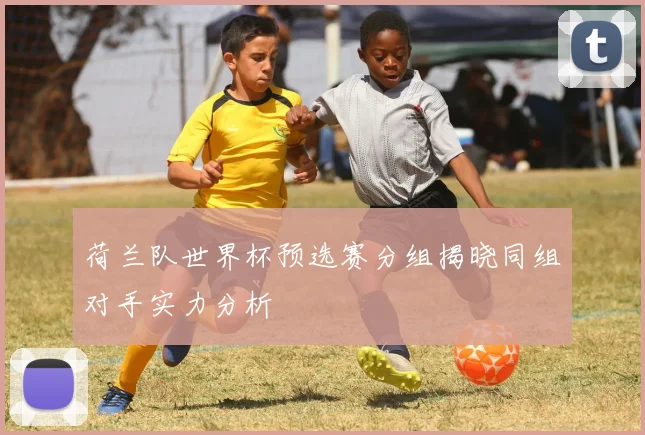 荷兰队世界杯预选赛分组揭晓同组对手实力分析