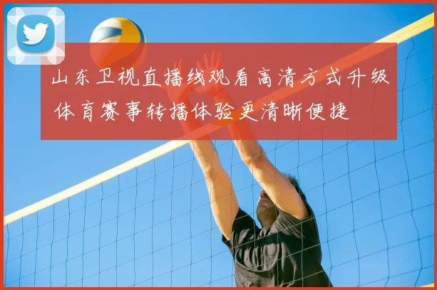 山东卫视直播线观看高清方式升级 体育赛事转播体验更清晰便捷