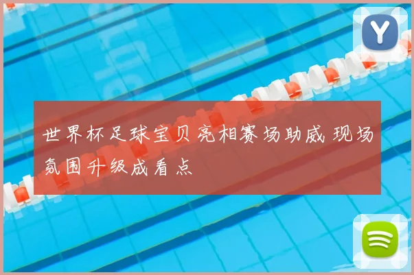 世界杯足球宝贝亮相赛场助威 现场氛围升级成看点