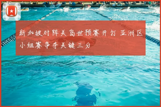 新加坡对阵关岛世预赛开打 亚洲区小组赛争夺关键三分